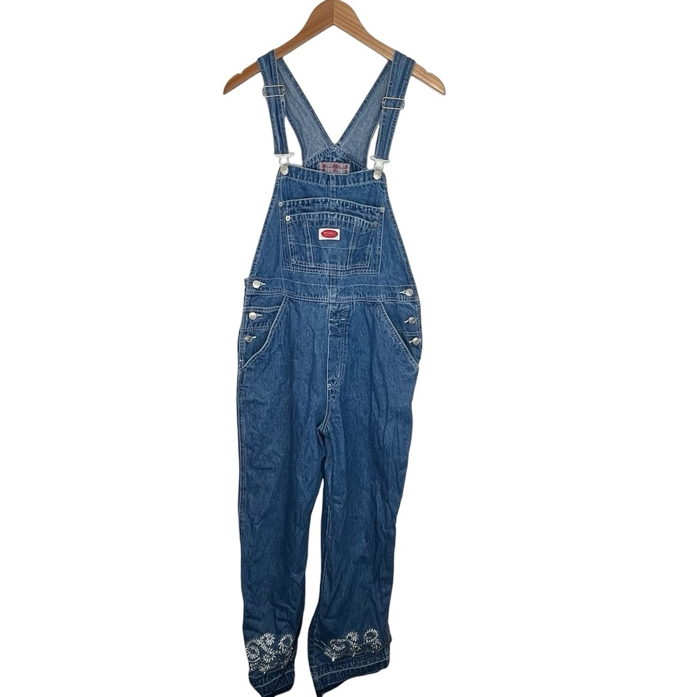 Vintage Revolt Jeans Blue Denim Overalls